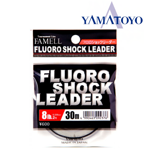 Флюорокарбон Yamatoyo Fluoro Shock Leader 30m #0.8 3lb/0.148mm/1.35kg - купить в интернет-магазине в Москве