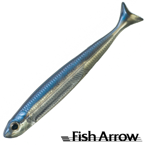 Мягкие приманки Fish Arrow Flash J Huddle 2 #04 Problue/Silver 5шт