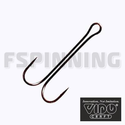 VD-087 BN Double Long Light Крючки двойные Vido Craft VD-087 (BN) Double Long Light #1/0 25шт