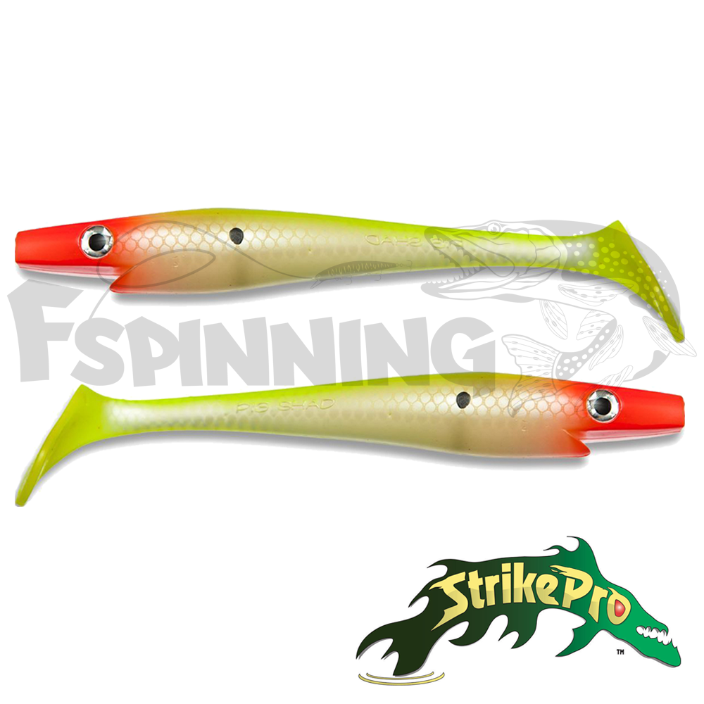 Мягкие приманки Strike Pro Pig Shad Jr SP-172C#KG25 Crystal Clown Kanalgrattis Color 2шт