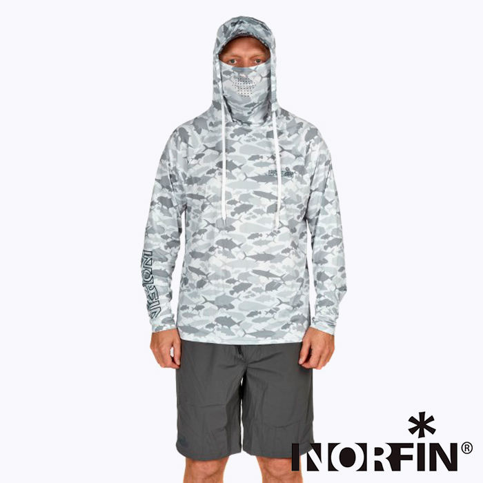 Джемпер Norfin Sun Pro Barracuda Hoodie M - купить в интернет-магазине в Москве
