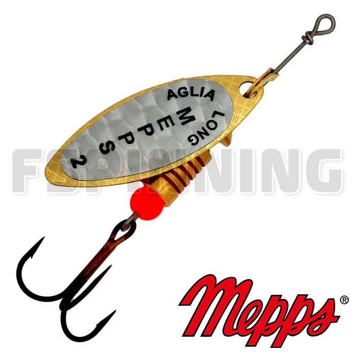 Блесна Mepps Aglia Long Rainbo 2 7gr OR