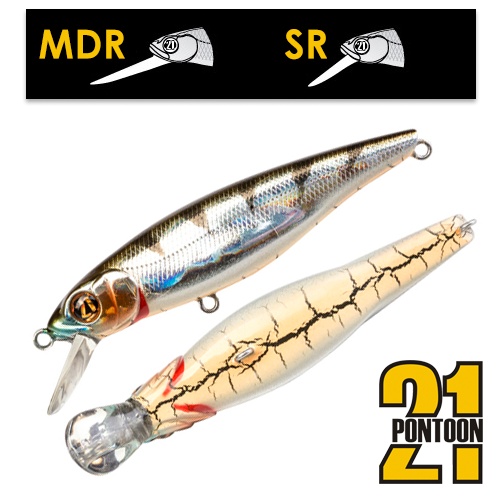 Воблер Pontoon 21 Greedy Guts 66F-SR 6,5gr #407