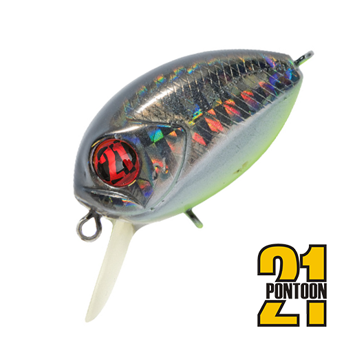 Воблер Pontoon 21 Red Rag 36F-SR 5,7gr #212