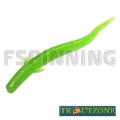Мягкие приманки Trout Zone Vyun 3  2.5g/75mm green chartreuse сыр 7шт