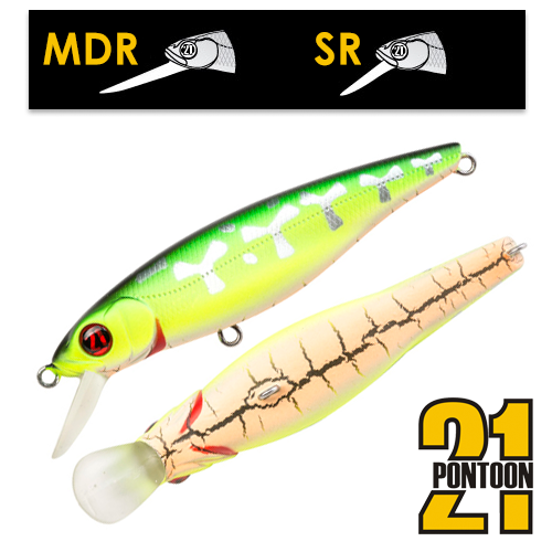 Воблер Pontoon 21 Greedy Guts 66F-SR 6,5gr #470