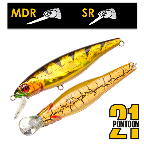 Воблер Pontoon 21 Greedy Guts 66F-SR 6,5gr #437