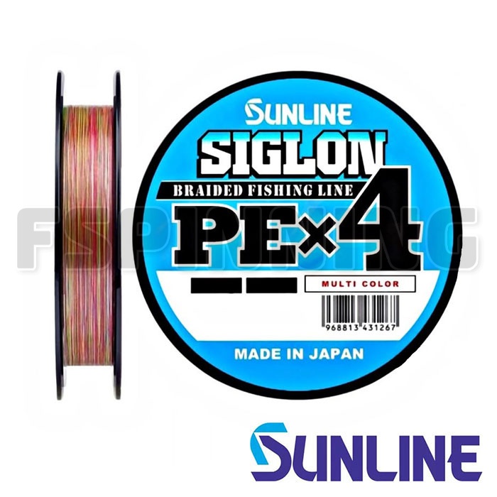 Шнур Sunline Siglon PE X4 150m multicolor #0.8 12lb 0.153mm 6kg - купить в интернет-магазине в Москве