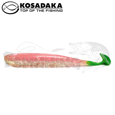 Wave Shiner 95 Мягкие приманки Kosadaka Wave Shiner 95mm #BGR 7шт