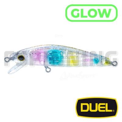 Воблер Duel Hardcore LG Minnow 50F LSCA Glow