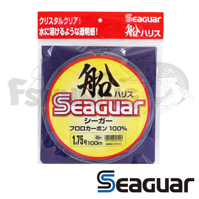 Флюорокарбон Seaguar Fluoro Fune Harisu 100m #2.5 0.260mm/3.15kg - купить в интернет-магазине в Москве