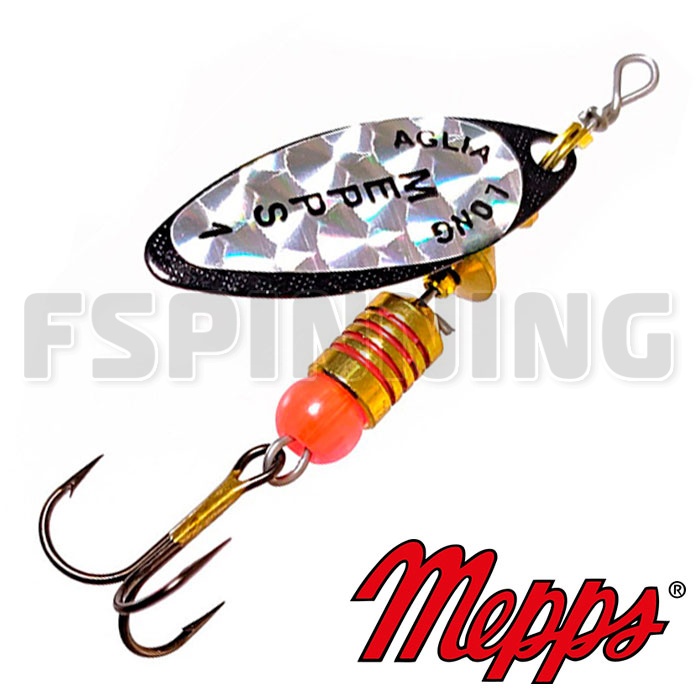 Блесна Mepps Aglia Long Rainbo 1 4.5gr NR