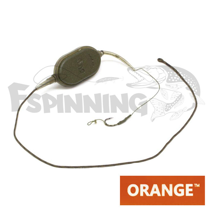 Оснастка карповая Orange #41 Classic Flat Method Leadcore для бойла 40gr