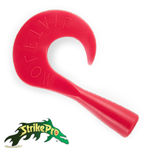 Хвосты Strike Pro Wolf Tail с запасной пружиной #красный 2шт