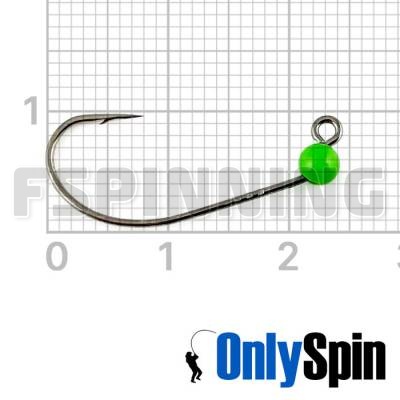 Форелевые джиг-головки OnlySpin Decoy MG-3 #6 2gr зеленый 3шт - купить в интернет-магазине в Москве
