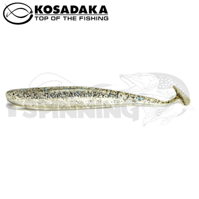 Wave Shiner 95mm Мягкие приманки Kosadaka Wave Shiner 95mm #SR 7шт