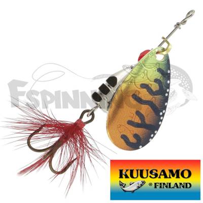 Блесна вращающаяся Kuusamo Kuf-Lippa 7gr #BL/O/GR-S - купить в Москве