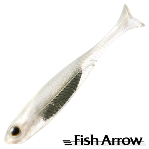 Мягкие приманки Fish Arrow Flash J Huddle 1 SW #109 Glow/Silver 5шт