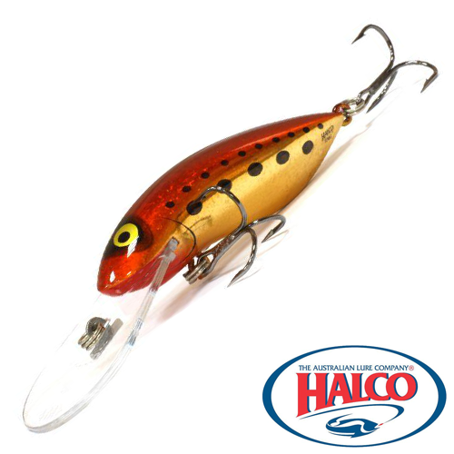 Воблер Halco Sorcerer 90 DD+STD 4m+ две лопасти H70