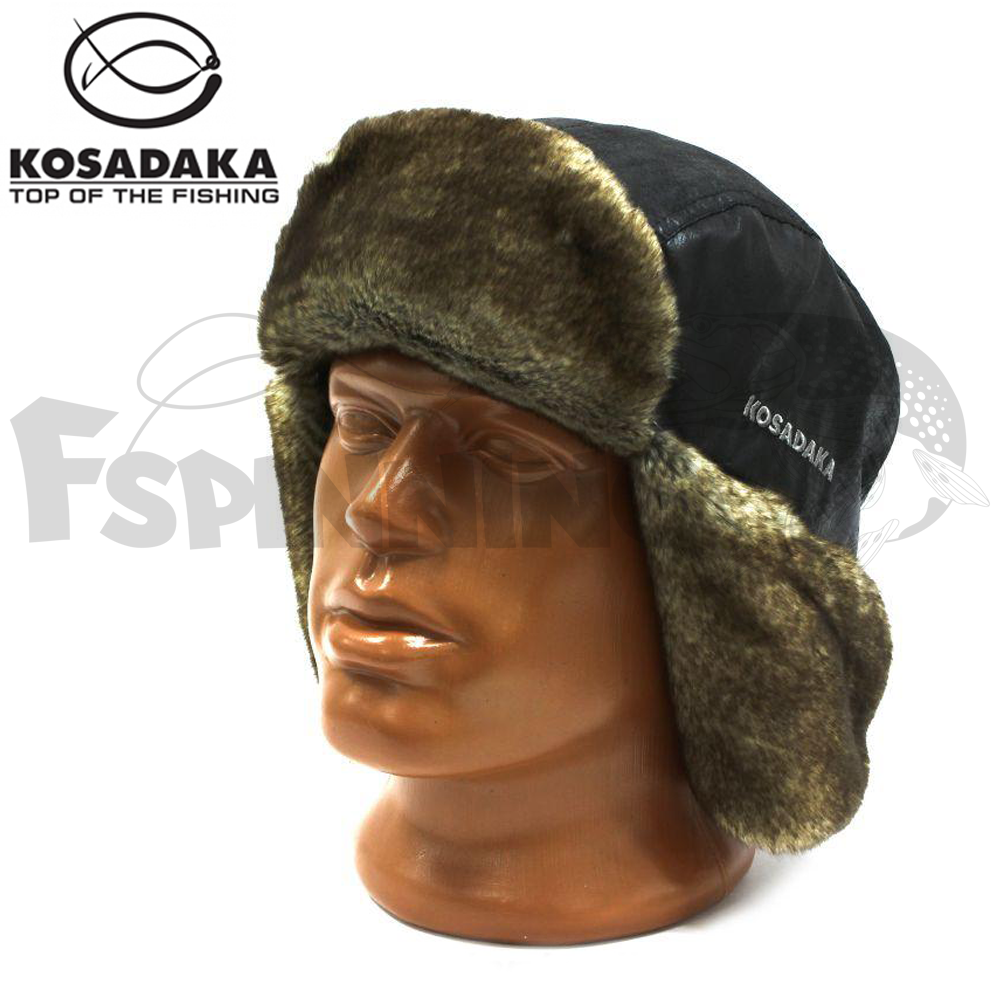 Шапка ушанка Kosadaka Extreme2 белка черный - купить в интернет-магазине в Москве

