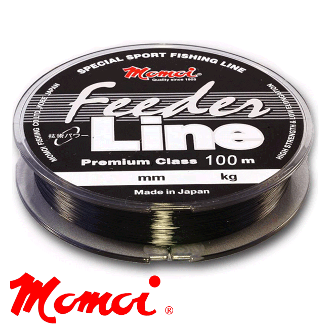 Леска Momoi Feeder Line 150m #0.23mm/5.5kg (черный) - купить в интернет-магазине в Москве