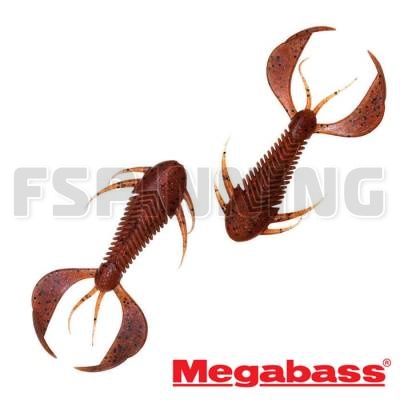 Мягкие приманки Megabass Rock Hog 2.5 Ebimiso Red Flake 7шт