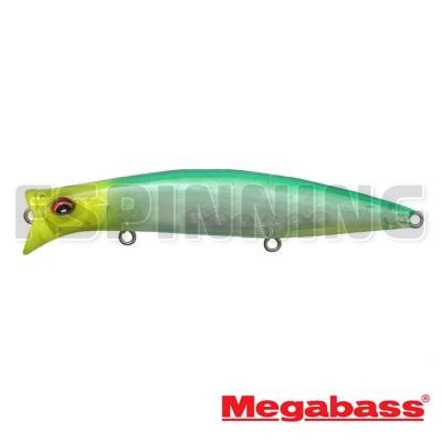 Воблер Megabass Kirinji 120F 21gr GP Sparkling Chart Head