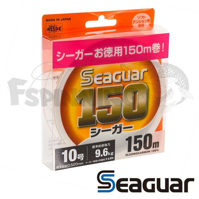 Флюорокарбон Seaguar Fluoro 150m #3.5 0.310mm/4.1kg - купить в интернет-магазине в Москве