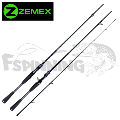 Спиннинг кастинговый Zemex Bass Addiction Casting C-662L 1.98m/3-15gr - купить в интернет-магазине в Москве