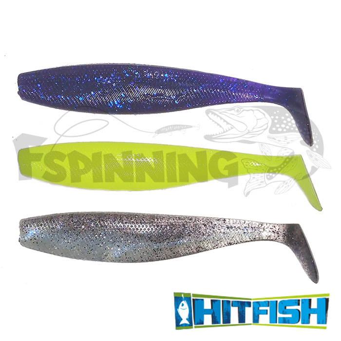 Big Shad 5.35 Мягкие приманки Hitfish Big Shad 5.35 MIX4 3шт