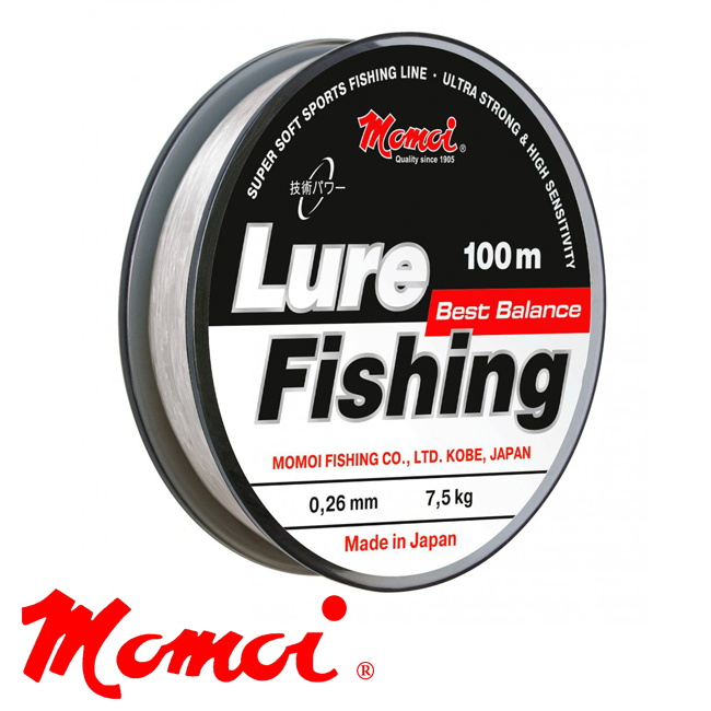 Леска Momoi Lure Fishing 100m 0.28mm/8.5kg - купить в интернет-магазине в Москве