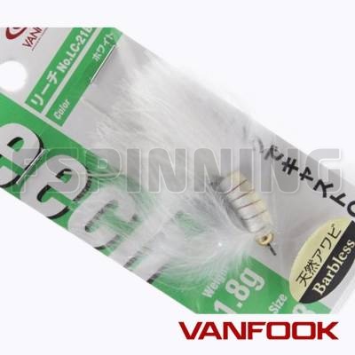 Стример Vanfook Leech LC 21BL 1.8gr white