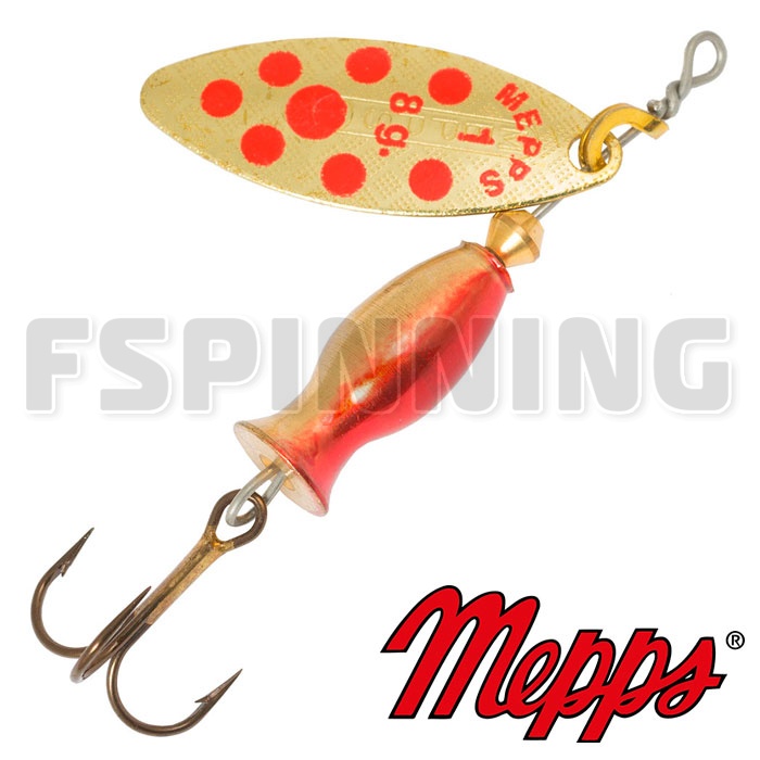 Блесна Mepps Aglia Long Heavy 1 8gr OR/OR/RG