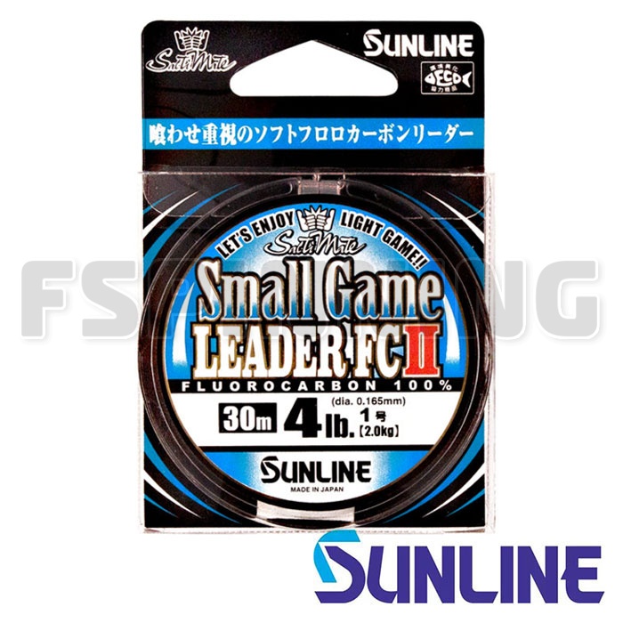 Флюорокарбон Sunline SWS Small Game FC II 30m #0.8 3lb 0.148mm 1.5kg - купить в интернет-магазине в Москве