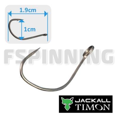 Крючки одинарные Jackall Timon 35SP 5 16шт