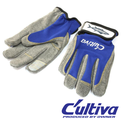 Перчатки Owner owner Jigging Glove #LL (синий) - купить в интернет-магазине в Москве
