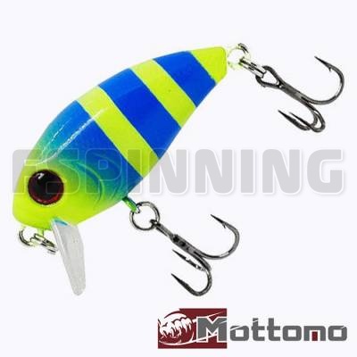 Воблер Mottomo Stalker 36F Blue Chartreuse