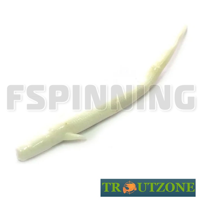 Мягкие приманки Trout Zone Vyun 3  2.5g/75mm white сыр 7шт