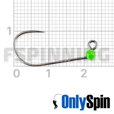 Форелевые джиг-головки OnlySpin Decoy AH-12 безбородые #4 0.4gr зеленый 3шт - купить в интернет-магазине в Москве

