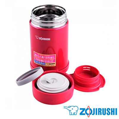 Термоконтейнер Zojirushi SW-FCE 75-PJ 0.75л (красный) - купить в Москве в интернет-магазине