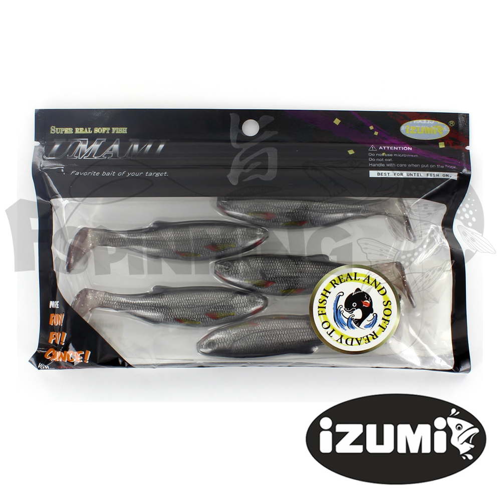 Мягкие приманки Izumi Umami Shadtail 90mm #8 5шт