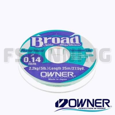 Леска Owner Broad 25m 0.08mm 0.7kg - купить в интернет-магазине в Москве