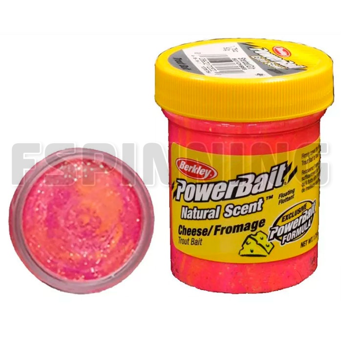 Форелевая паста Berkley Power Bait Natural Scent Cheese #Sherbet сыр