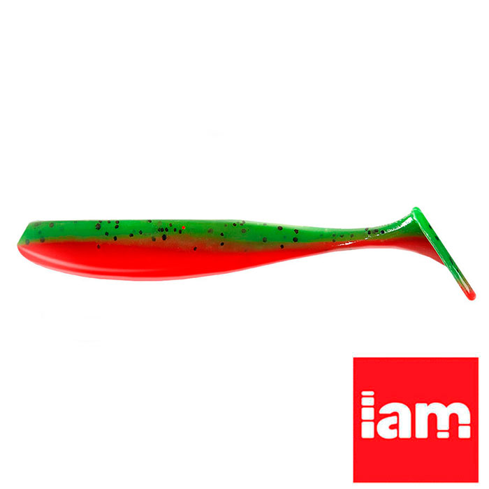 Силиконовые приманки Iam Drop 74 мм F17, 6 шт