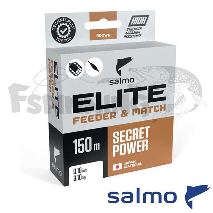 Леска Salmo Elite Feeder & Match 150m 0.32mm/10.05kg (коричневый) - купить в интернет-магазине в Москве