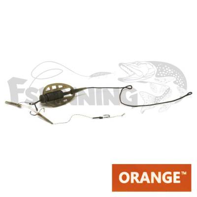 Оснастка карповая Orange #29 Method Feeder Leadcore для бойла 30gr