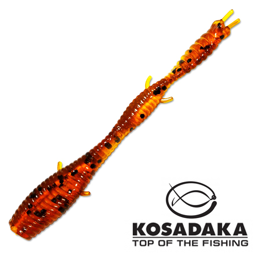 Мягкие приманки Kosadaka T-Liner Worm 55mm #MO 15шт - купить в Москве