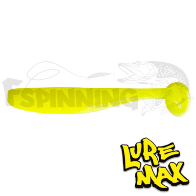 Мягкие приманки LureMax Slim Shad 4.5 #001 Chartreuse 5шт
