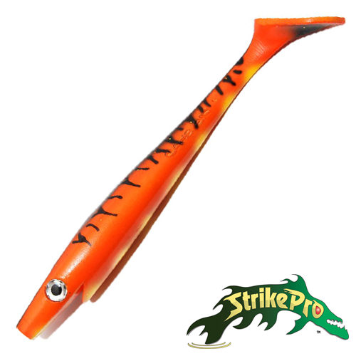 Мягкие приманки Strike Pro Pig Shad SP-172A#KG6 Shere Khan OS Kanalgrattis Color