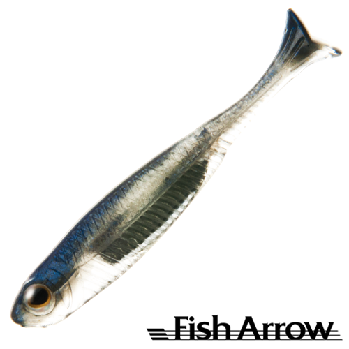 Мягкие приманки Fish Arrow Flash J Huddle 1 SW #105 Maiwashi/Silver 5шт